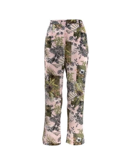 chicard satin printed pants3